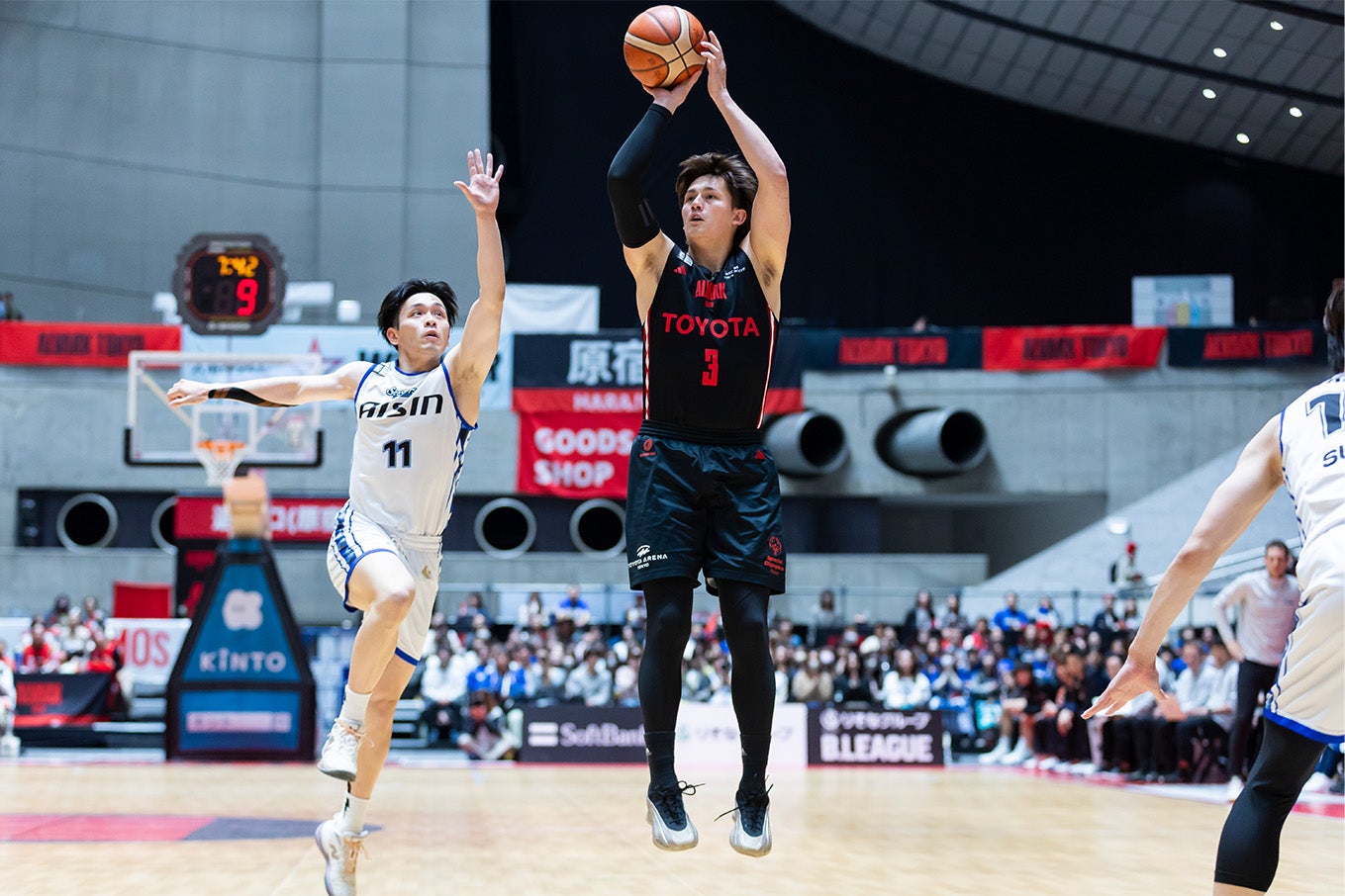 アルバルク東京 プレー写真