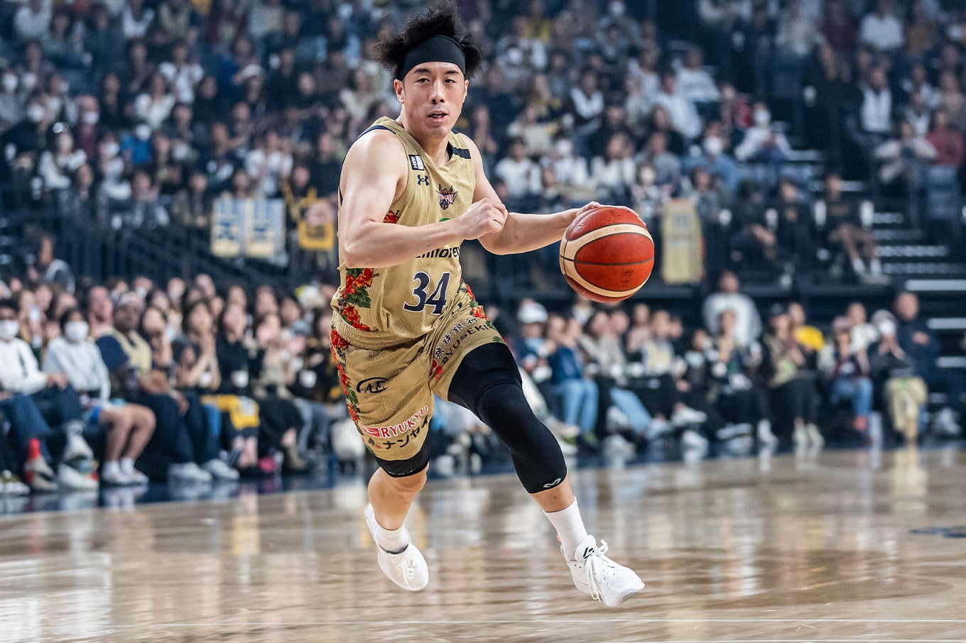 琉球ゴールデンキングス プレー写真