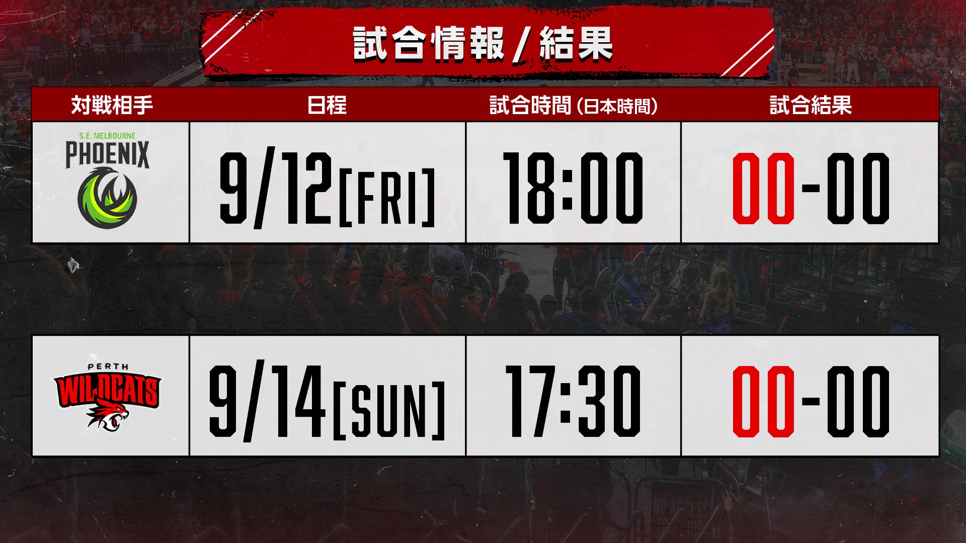 試合情報